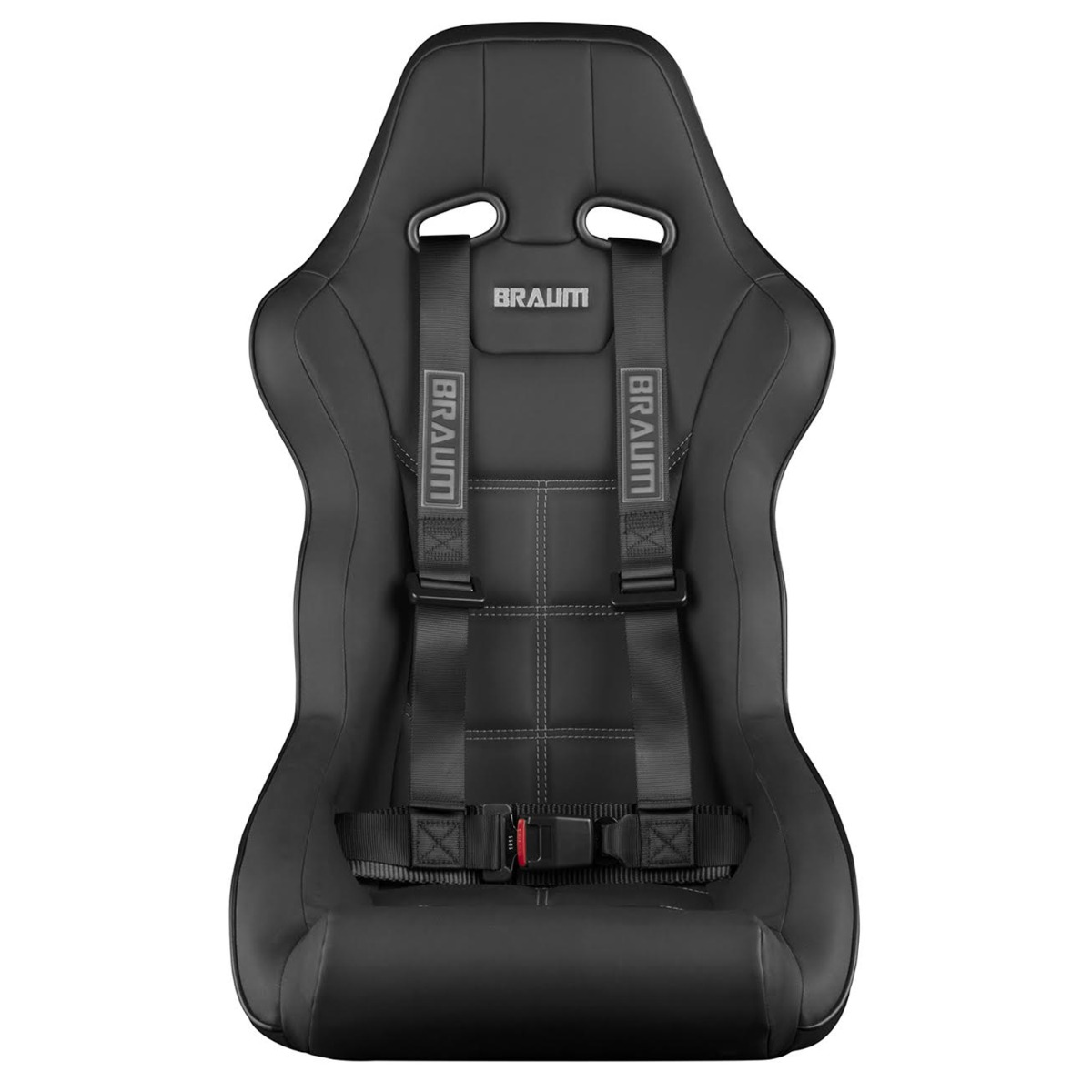 Braum ® - Black 4 Point 2 Inch Strap Racing Harness (BRH-BKP4) - Main Image