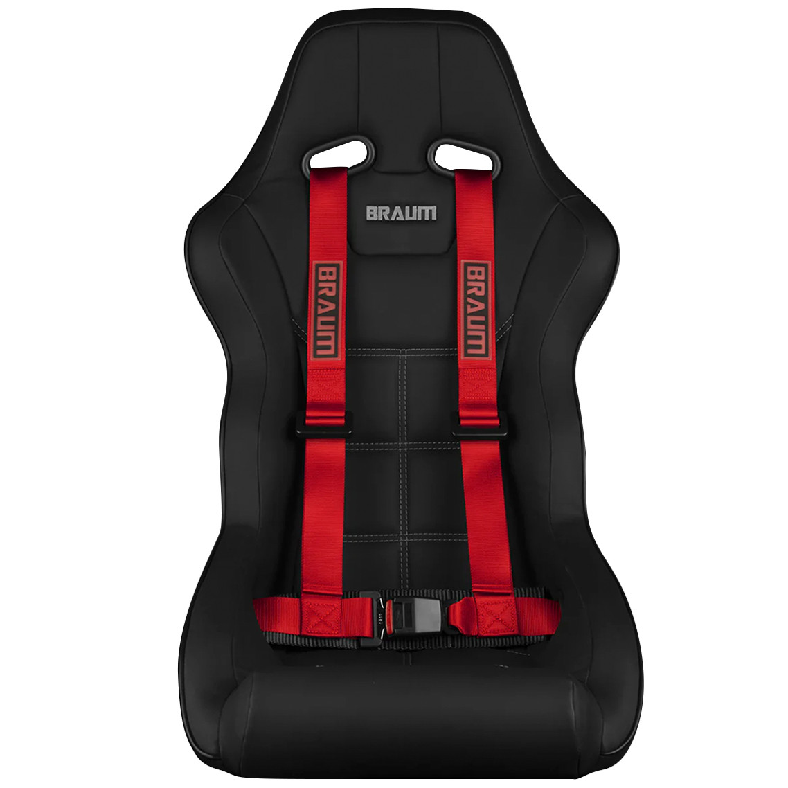 Braum ® - Red 4 Point 2 Inch Strap Racing Harness (BRH-RDP4) - Main Image