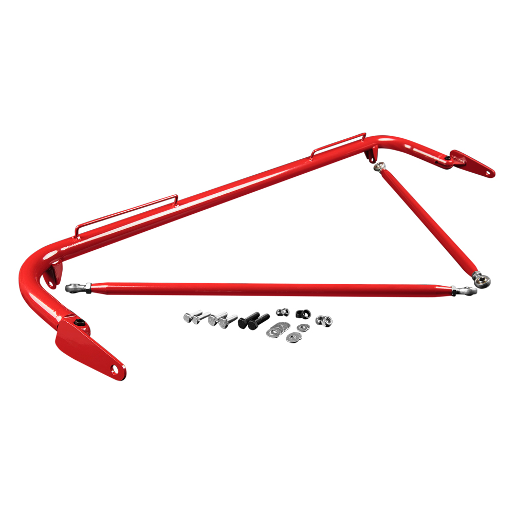 Braum ® - Red Gloss 48-51 Inch Universal Racing Harness Bar Kit (BRHB-48RG) - Main Image