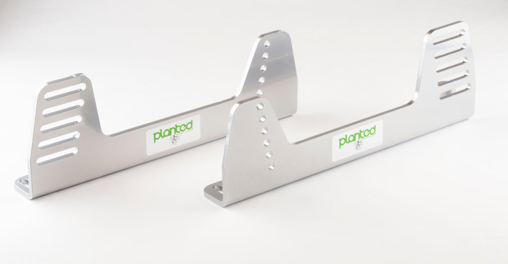 Planted Aluminum 90 Degree Universal Side Mount - Grey - Main Image