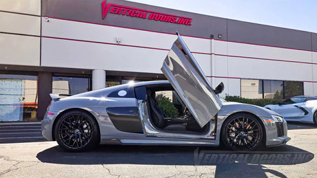 Vertical Doors ® - Custom Vertical Lambo Door Conversion Kit (VDCAUDR816) - Main Image