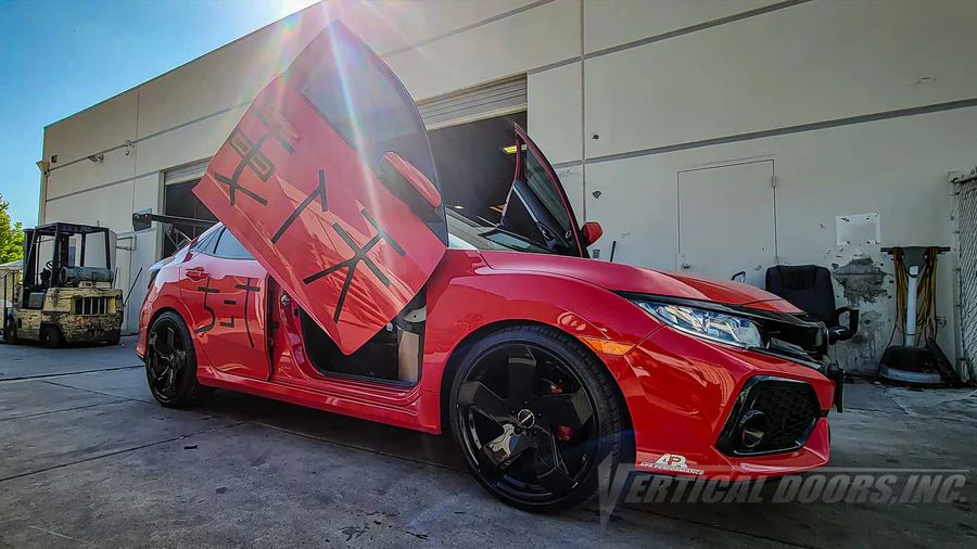 Vertical Doors ® - Custom Vertical Lambo Door Conversion Kit (VDCHC164DR) - Main Image