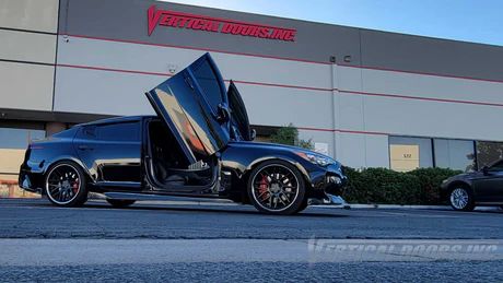 Vertical Doors ® - Custom Vertical Lambo Door Conversion Kit (VDCKIASTING18) - Main Image