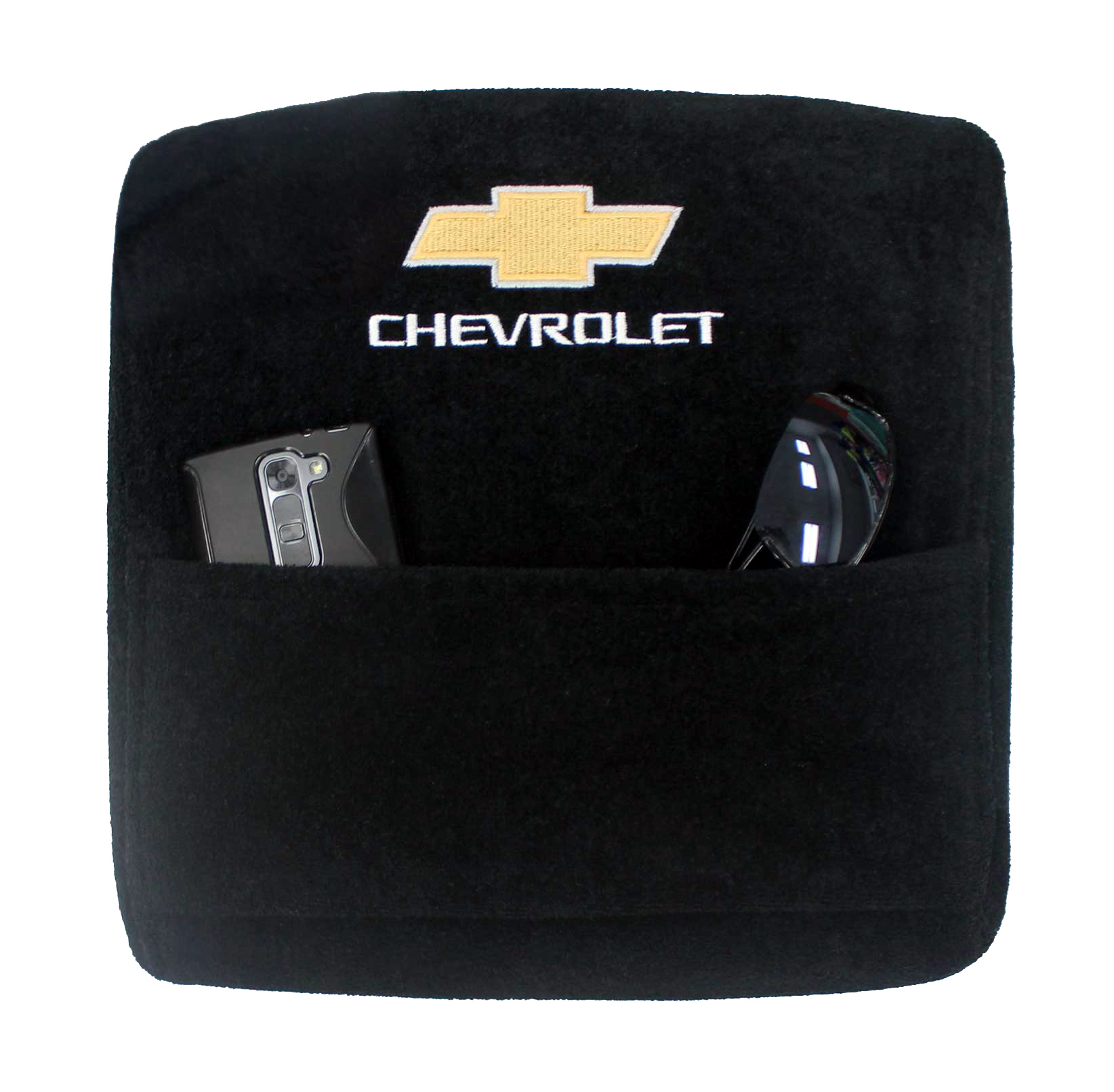 Seat Armour ® - Konsole Armour Black Console Cover for Chevrolet Bucket Seat (KACHV14-17) - Main Image