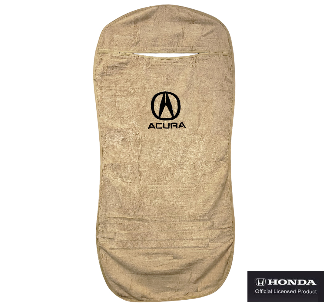 Seat Armour ® - Tan Towel Seat Cover with Acura Logo (SA100ACUT) - Main Image