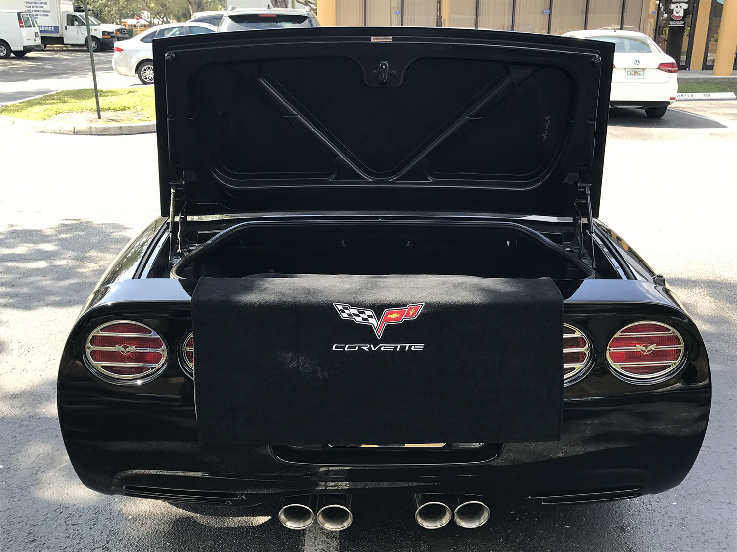 Seat Armour ® - Trunk Armour Towel2GO Bumper Protector For Corvette C6 (T2G100C6B) - Main Image