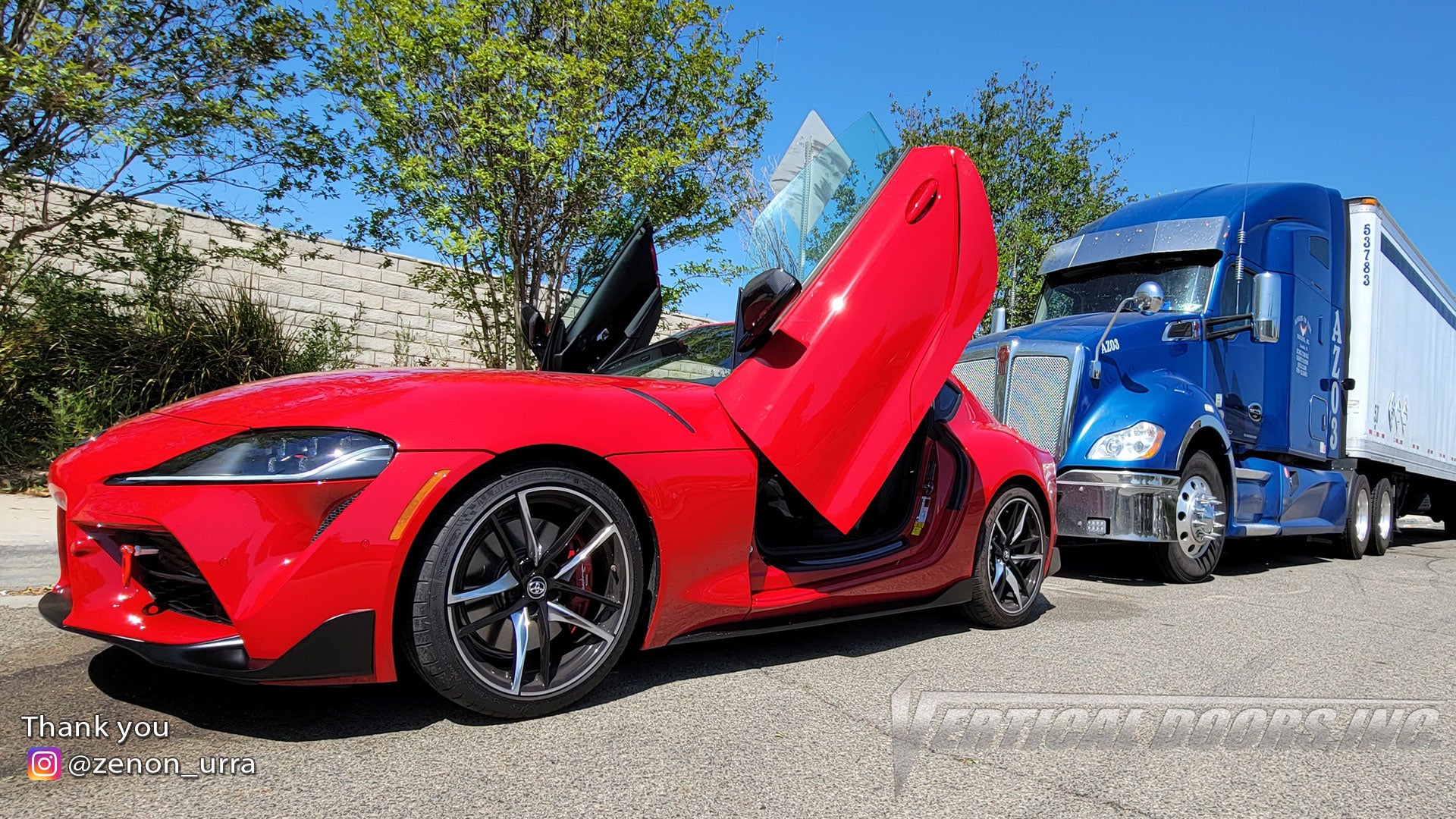 Vertical Doors ® - Custom Vertical Lambo Door Conversion Kit (VDCTOYSUP20) - Main Image