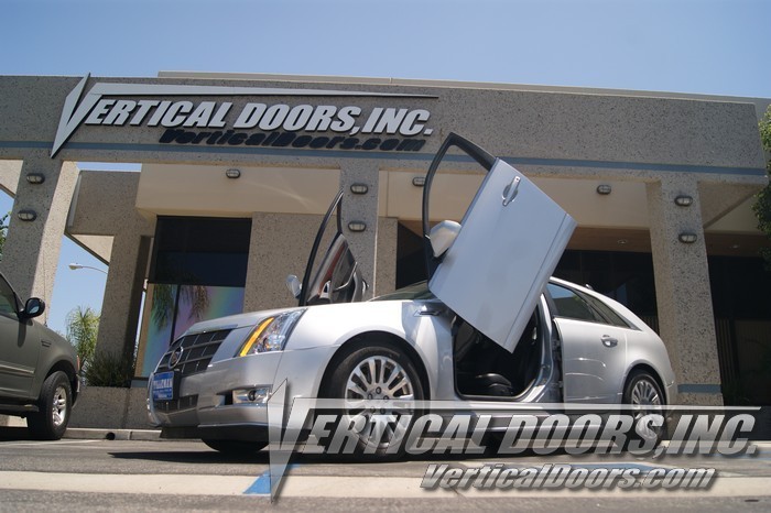 Vertical Doors ® - Custom Vertical Lambo Door Conversion Kit (VDCCADCTSWAG09) - Main Image