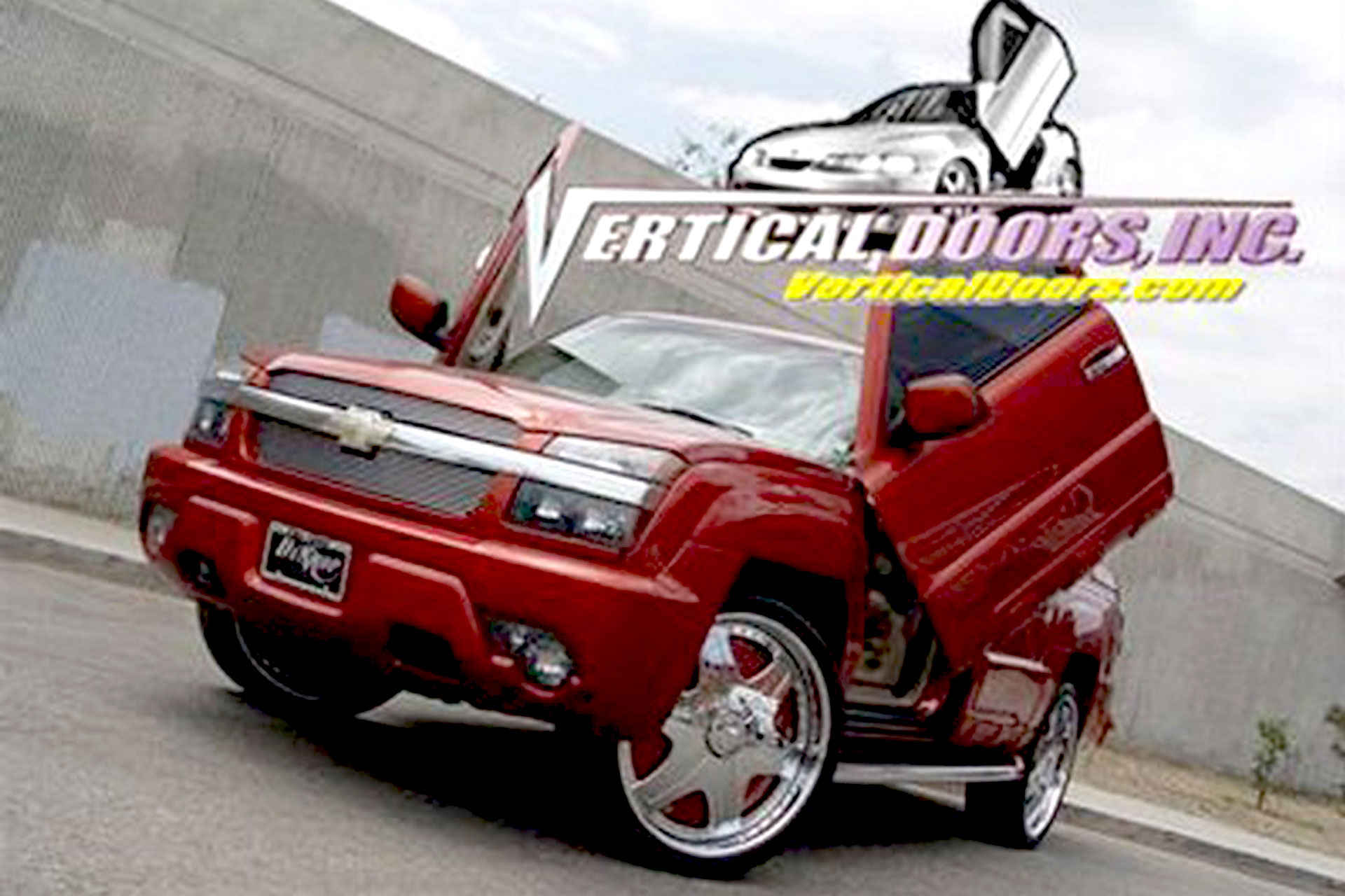 Vertical Doors ® - Custom Vertical Lambo Door Conversion Kit (VDCCHEVYAVAL0306) - Main Image