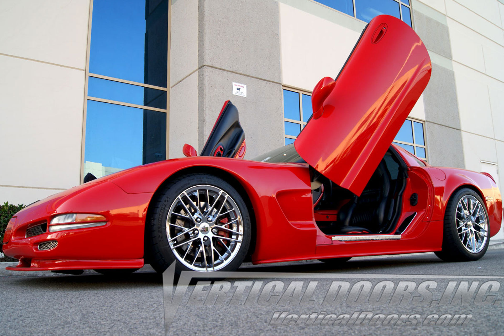 Vertical Doors ® - Custom Vertical Lambo Door Conversion Kit (VDCCHEVYCOR9704) - Main Image