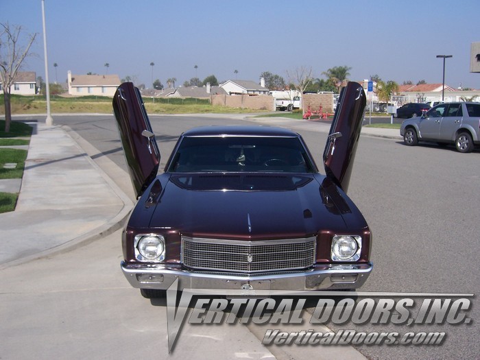 Vertical Doors ® - Custom Vertical Lambo Door Conversion Kit (VDCCHEVYMC7072) - Main Image