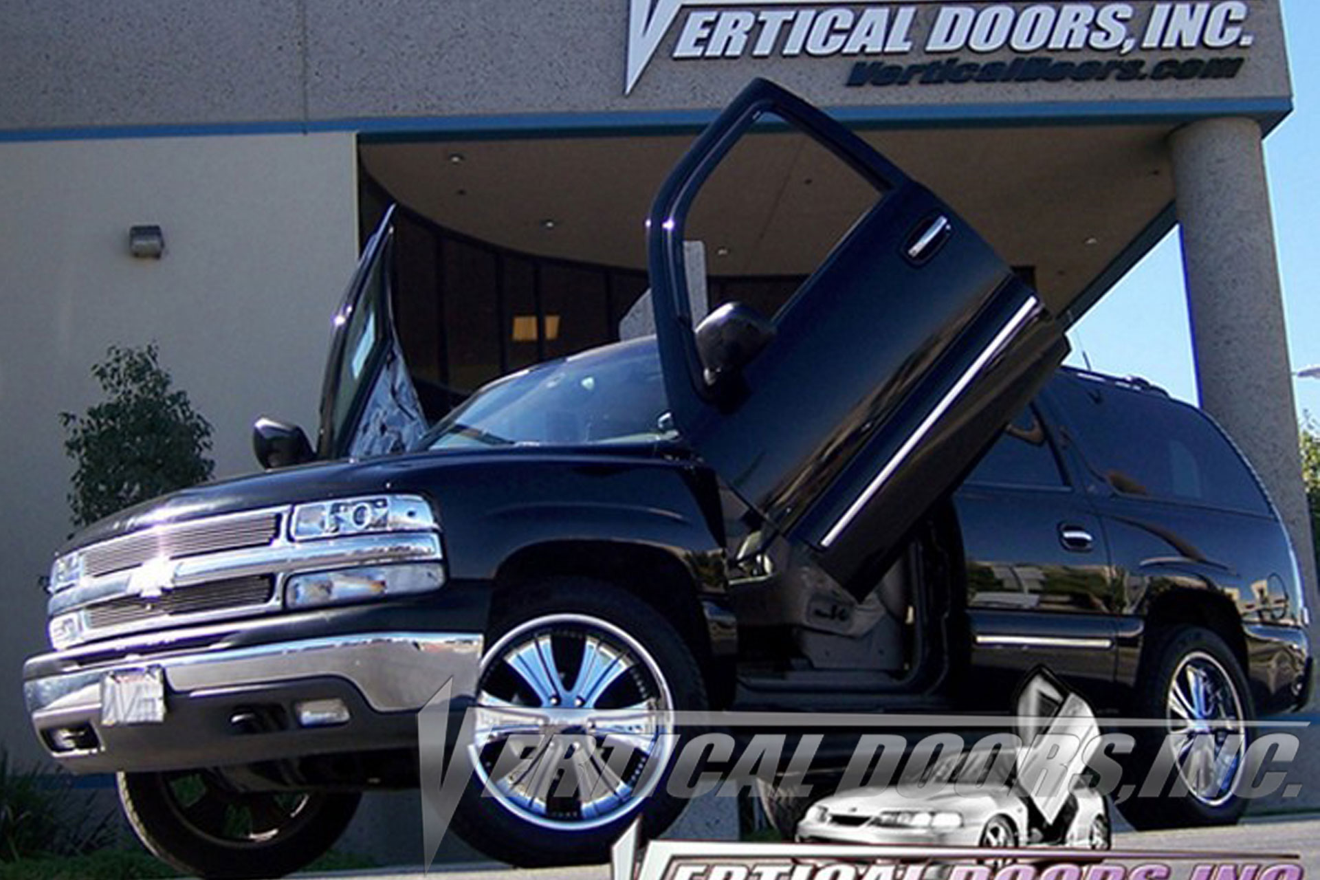 Vertical Doors ® - Custom Vertical Lambo Door Conversion Kit (VDCCHEVYSUB0006) - Main Image