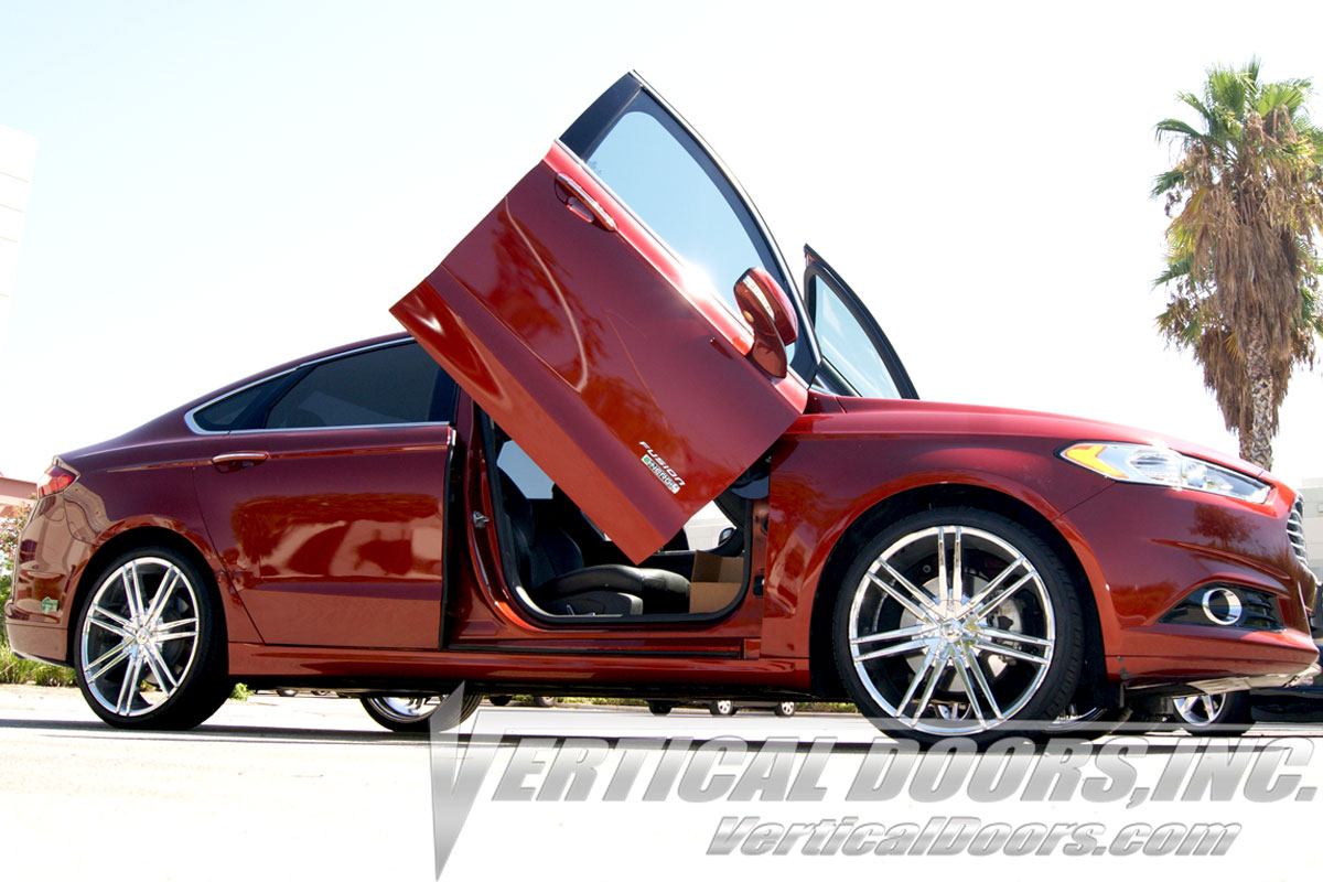 Vertical Doors ® - Custom Vertical Lambo Door Conversion Kit (VDCFFUS13) - Main Image