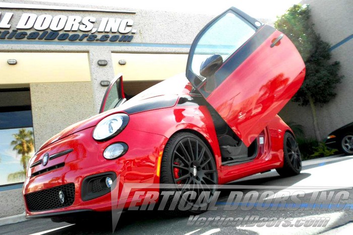 Vertical Doors ® - Custom Vertical Lambo Door Conversion Kit (VDCFIAT50011) - Main Image