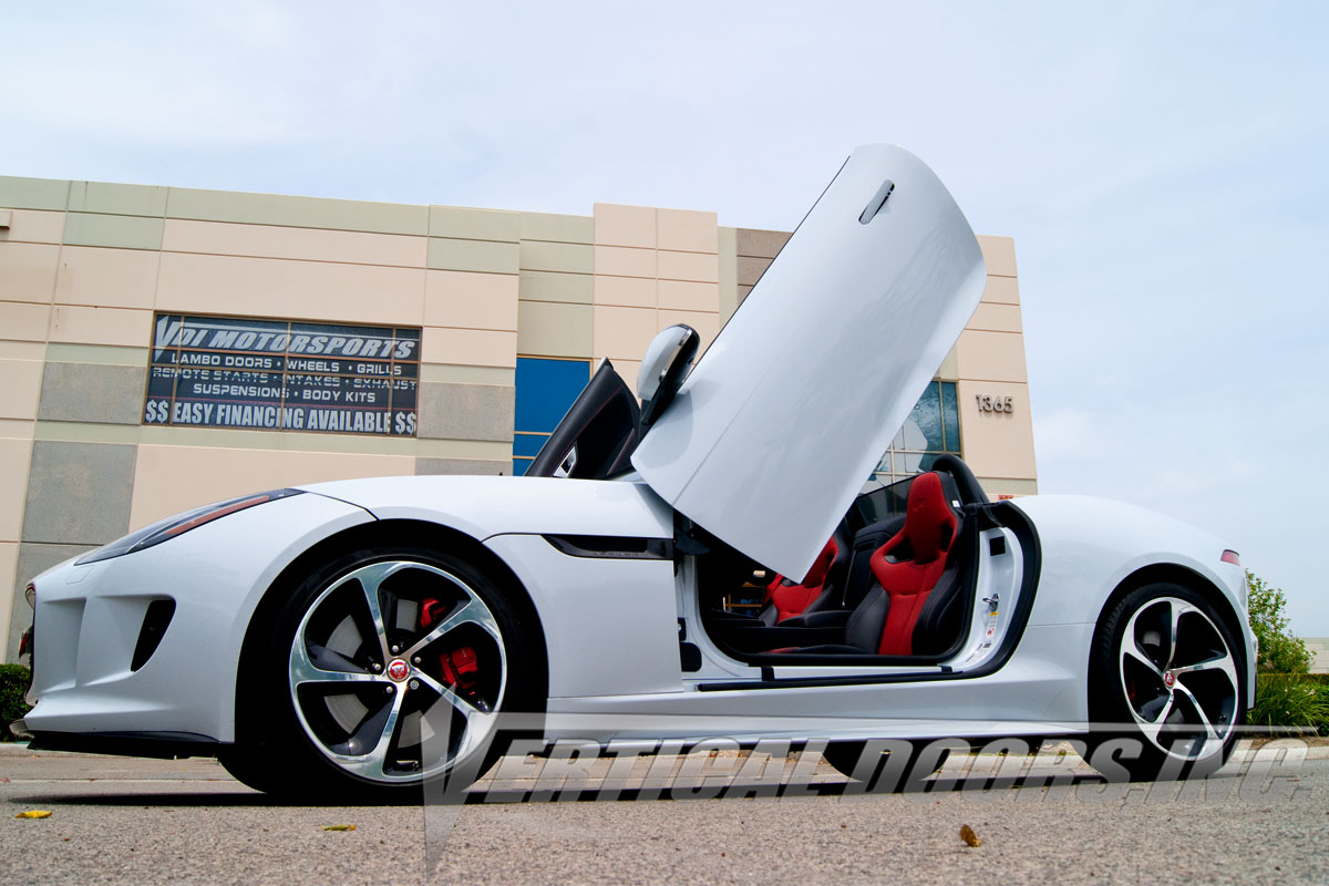 Vertical Doors ® - Custom Vertical Lambo Door Conversion Kit (VDCJAGF14) - Main Image