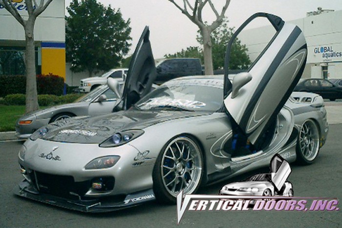 Vertical Doors ® - Custom Vertical Lambo Door Conversion Kit (VDCMAZRX79397) - Main Image