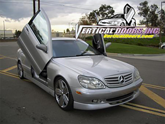 Vertical Doors ® - Custom Vertical Lambo Door Conversion Kit (VDCMERS0006) - Main Image