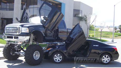Vertical Doors ® - Custom Vertical Lambo Door Conversion Kit (VDCLEXGS15) - Main Image